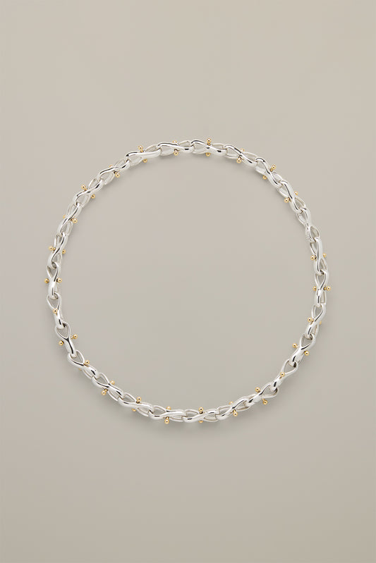 Sphere Necklace Silver/Gold