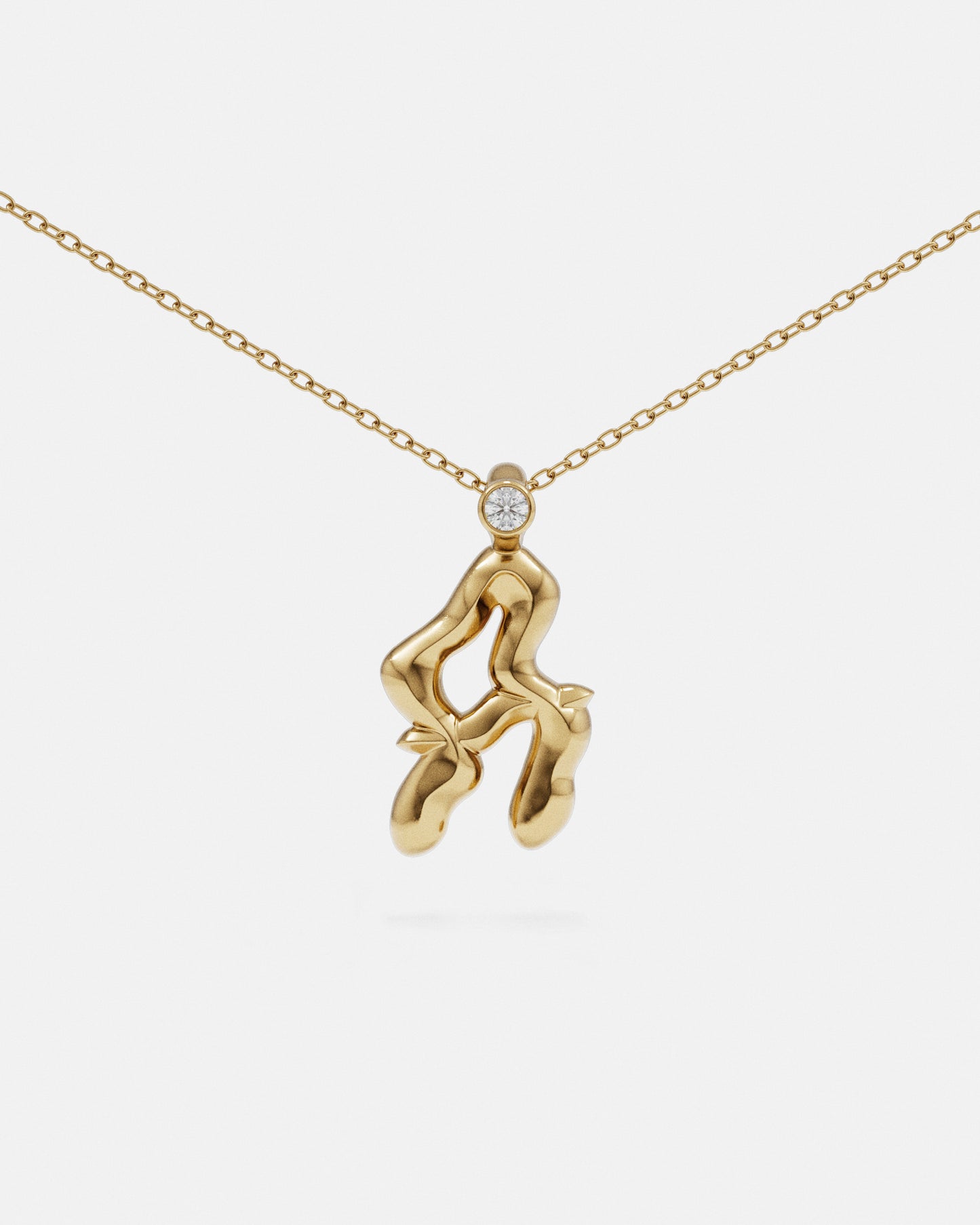 "A" PENDANT