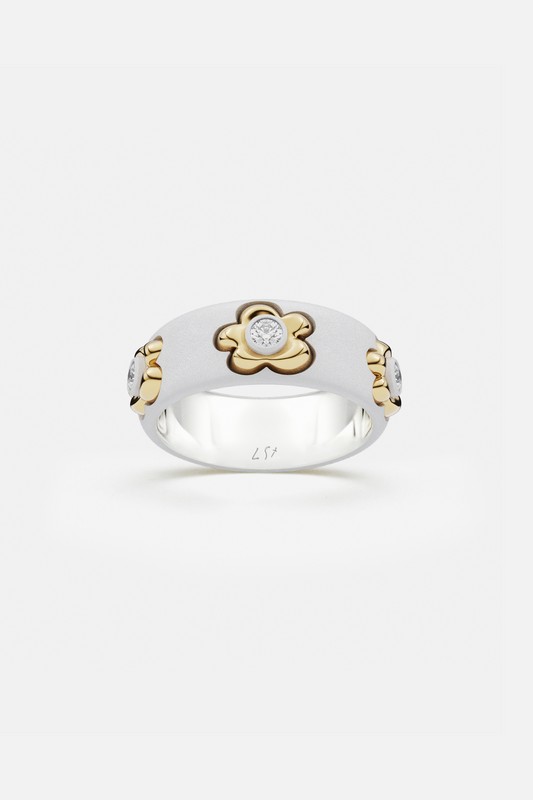 Flower Eternity Ring