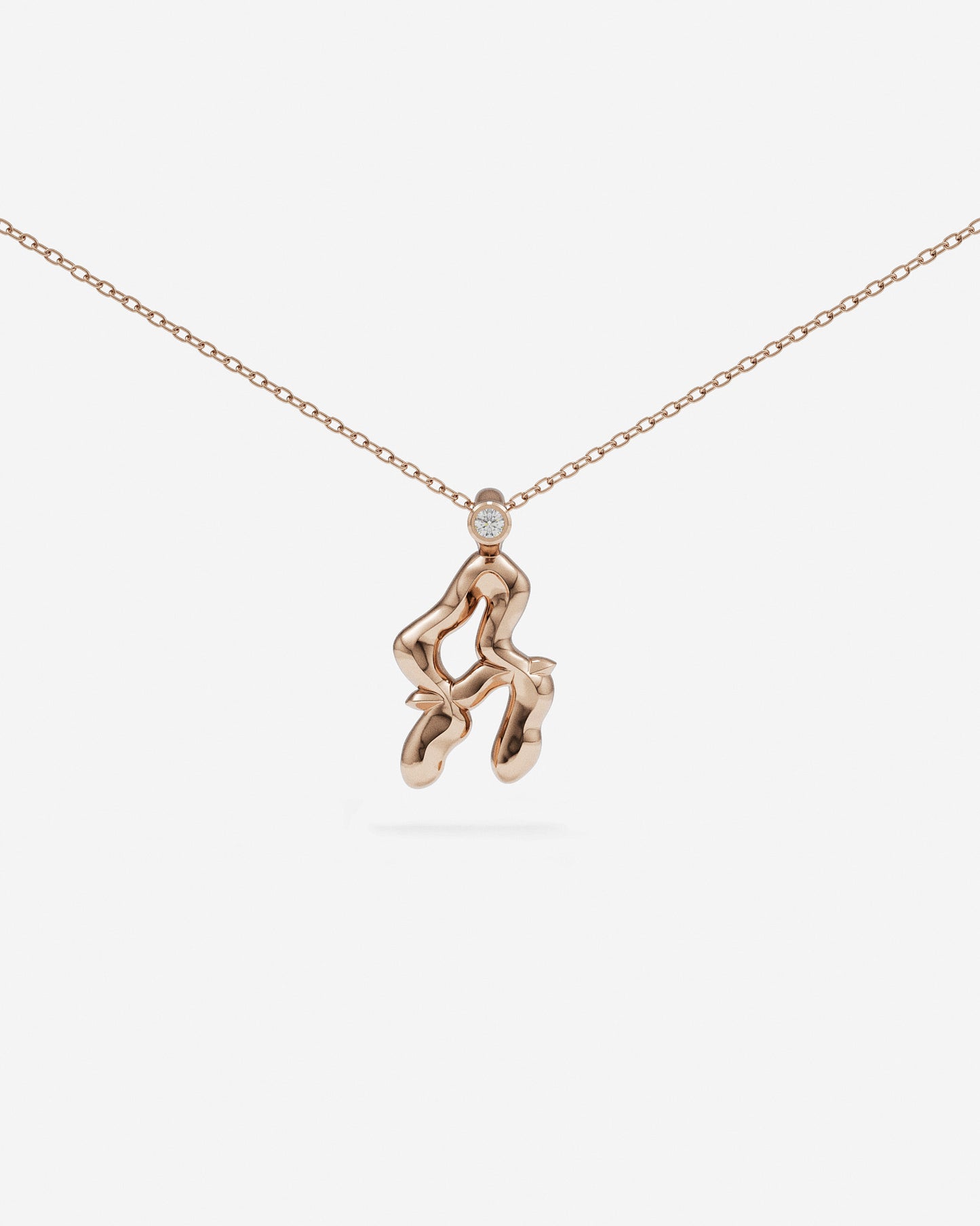 "A" PENDANT