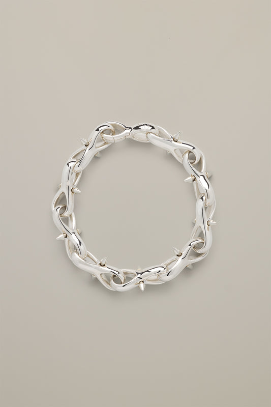Spike Bracelet Silver