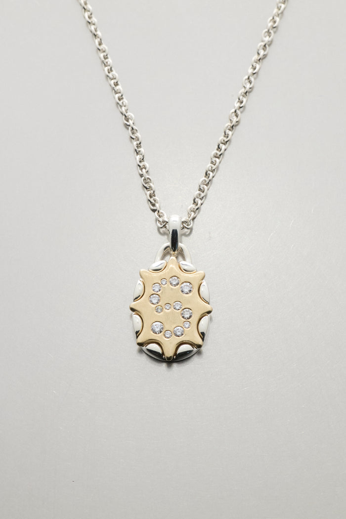 S MEDALLION TWO TONE
