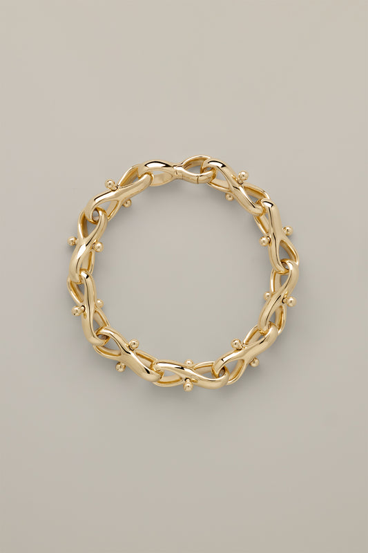 Sphere Bracelet Gold