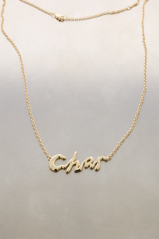 Balance: Custom "Char" Nameplate